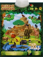 Озвученный плакат "Веселый зоопарк" - fgospostavki.ru - Домодедово