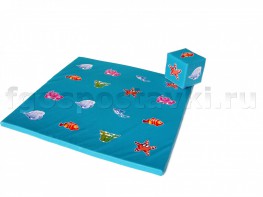 Игровой мат "Море" с кубиком - fgospostavki.ru - Домодедово