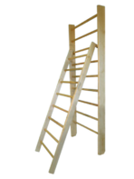 Лестница навесная с зацепами (дерево, 420*2280 миллиметров) - fgospostavki.ru - Домодедово