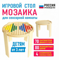 Игровой стол для сенсорной комнаты «Мозаика» - fgospostavki.ru - Домодедово