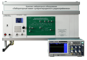Комплект лабораторного оборудования «Лабораторный макет супергетеродинного радиоприёмника»  - fgospostavki.ru - Домодедово