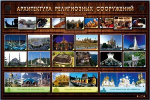Интерактивный электрифицированный стенд "Архитектура религиозных сооружений" - fgospostavki.ru - Домодедово